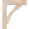 Ekena Millwork Olympic Block Smooth Bracket w/ Offset Brace, Douglas Fir, 7 1/2"W x 32"D x 38"H BKT0806X32X38OLY05SDF - alternate 3